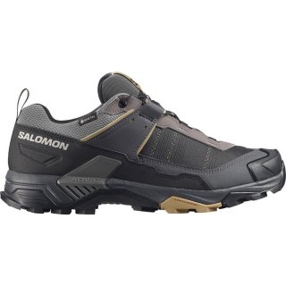 Neu Eingetroffen Salomon Herren Multifunktionsschuhe SHOES X ULTRA 5 WIDE GTX Dark - Dunkelgrau/Asphalt/Weide