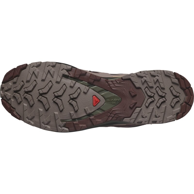 Neu Eingetroffen Salomon Herren Trailrunningschuhe SHOES XA PRO 3D V9 GTX - Schwarzer Kaffee/Rumrosine/Olivennacht