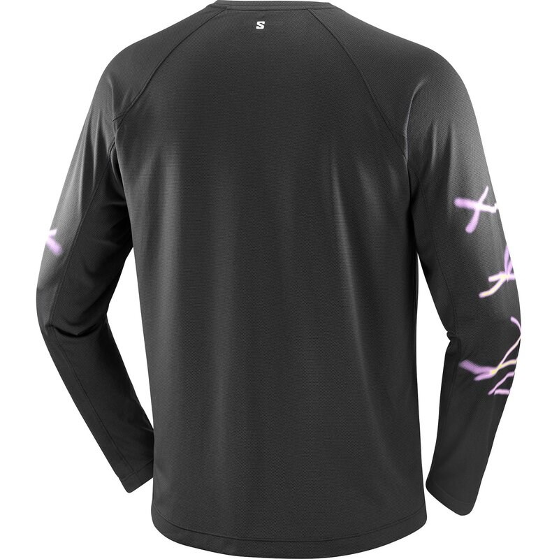 Neu Eingetroffen Salomon Herren T-Shirt SHAKEout CORE - TIEFSCHWARZ