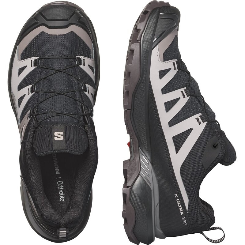 Neu Eingetroffen Salomon Damen Multifunktionsschuhe SHOES X ULTRA 360 GTX W - Schwarz/Pflaumenkätzchen/Schiefer