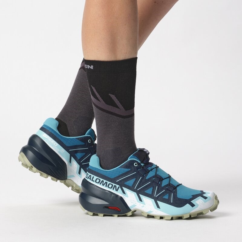 Neu Eingetroffen Salomon Damen Trailrunningschuhe SHOES SPEEDCROSS 6 W - Tahitianische Flut/Kohlenstoff/Tee