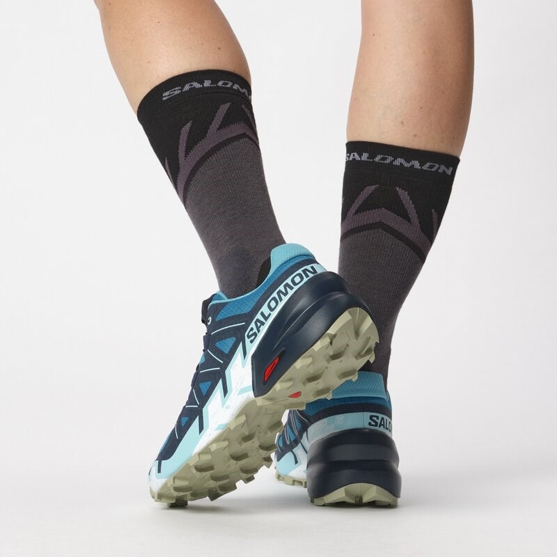 Neu Eingetroffen Salomon Damen Trailrunningschuhe SHOES SPEEDCROSS 6 W - Tahitianische Flut/Kohlenstoff/Tee