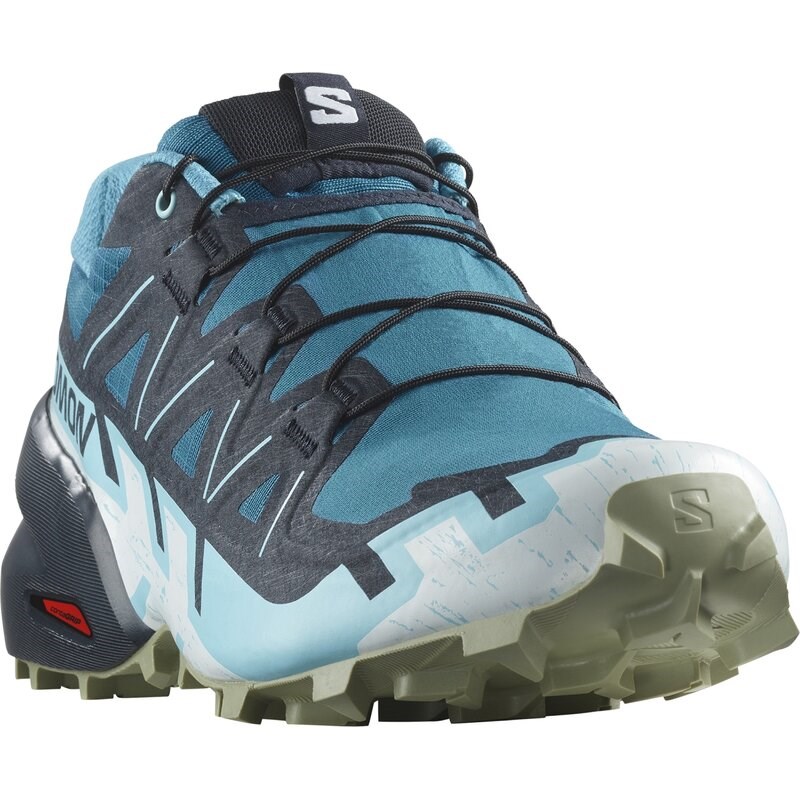 Neu Eingetroffen Salomon Damen Trailrunningschuhe SHOES SPEEDCROSS 6 W - Tahitianische Flut/Kohlenstoff/Tee