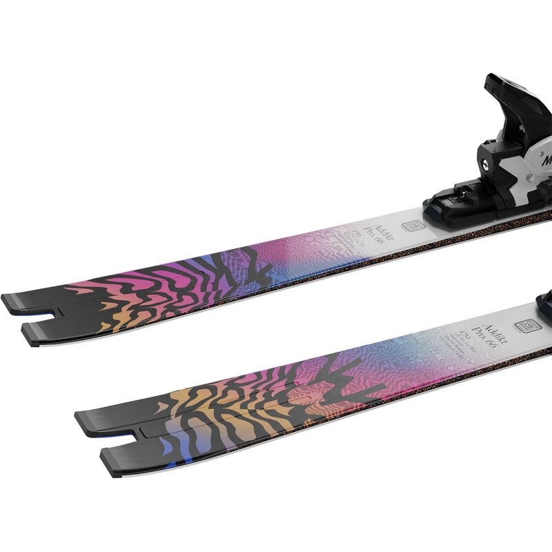 Neu Eingetroffen Salomon Herren All-Mountain Ski E ADDIKT PRO 66 + MI12 - Weiß/Rennblau/Rhodamin