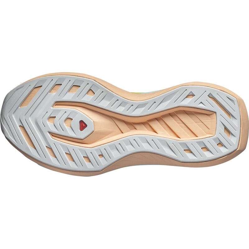 Neu Eingetroffen Salomon Damen Laufschuhe SHOES DRX BLISS W Sun - Sonnenlimette/Tanager-Türkis/Pfirsich