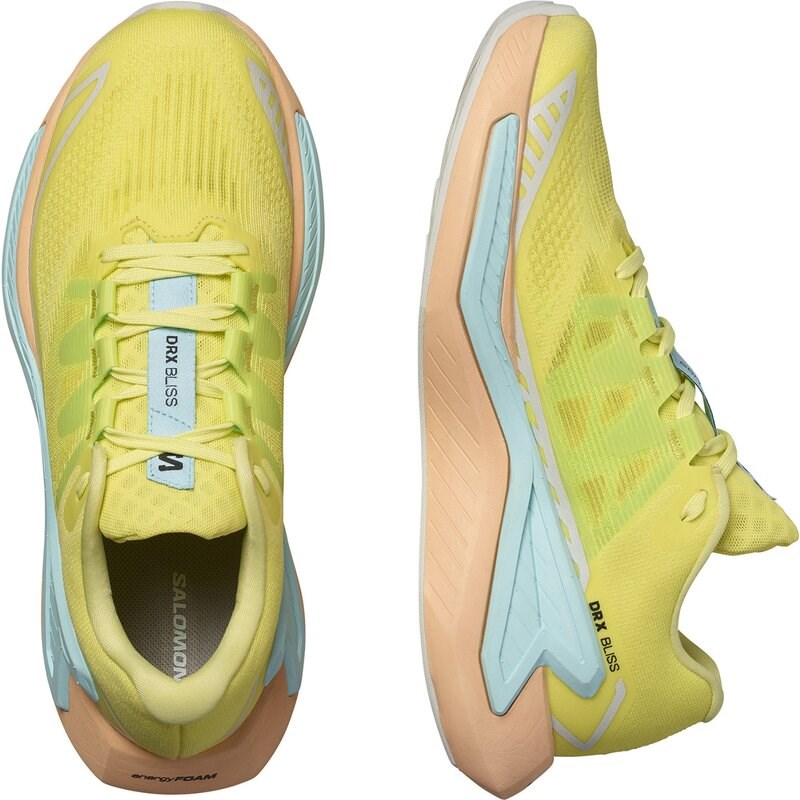 Neu Eingetroffen Salomon Damen Laufschuhe SHOES DRX BLISS W Sun - Sonnenlimette/Tanager-Türkis/Pfirsich