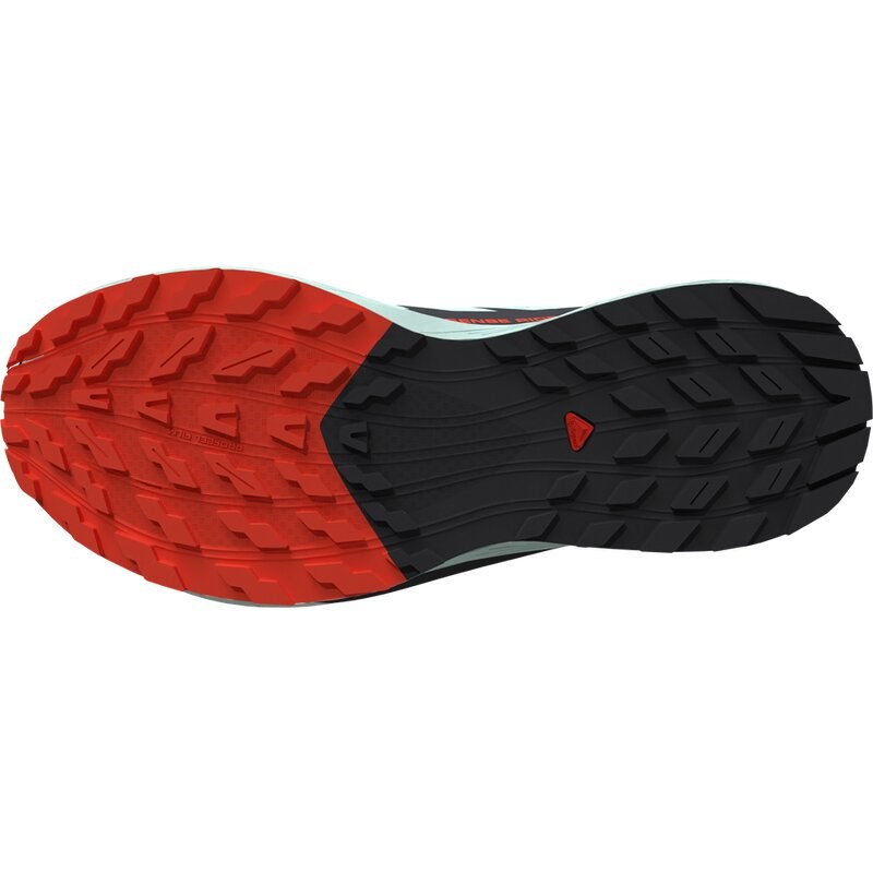 Neu Eingetroffen Salomon Herren Trailrunningschuhe SHOES SENSE RIDE 5 - Schwarz/Bay/Kirschtomate