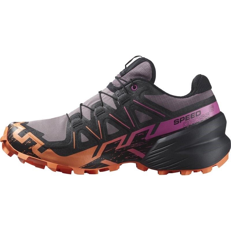 Neu Eingetroffen Salomon Damen Trailrunningschuhe SHOES SPEEDCROSS 6 GTX W - Mondlandschaft/Schwarz/Paradiesvogelblume