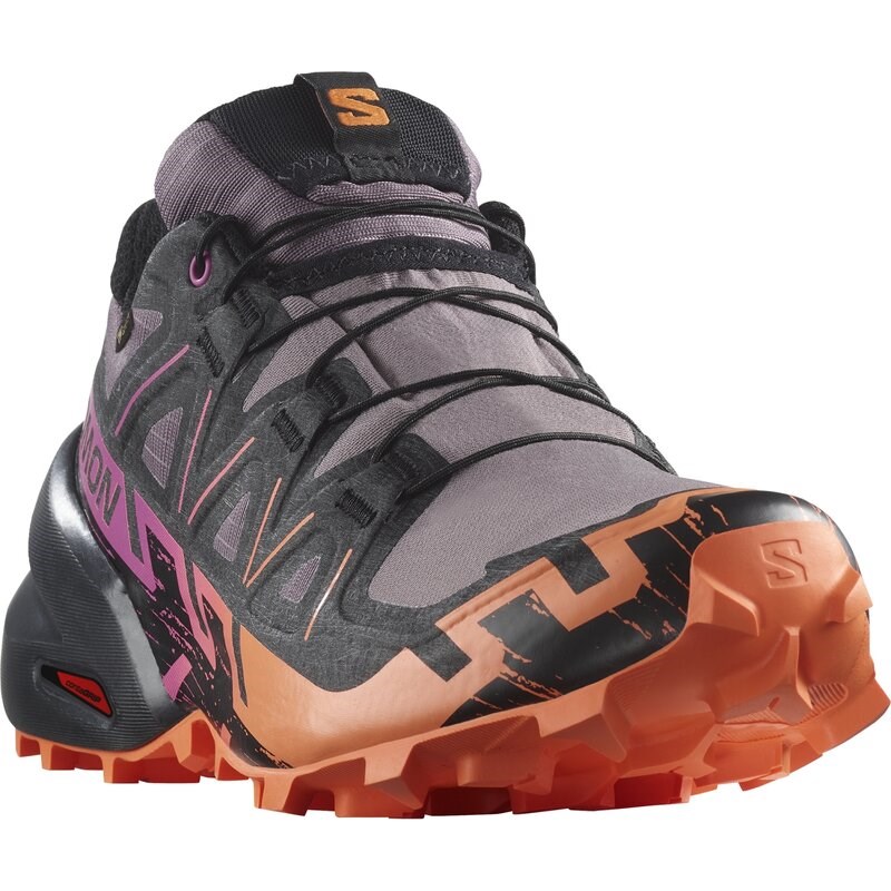 Neu Eingetroffen Salomon Damen Trailrunningschuhe SHOES SPEEDCROSS 6 GTX W - Mondlandschaft/Schwarz/Paradiesvogelblume
