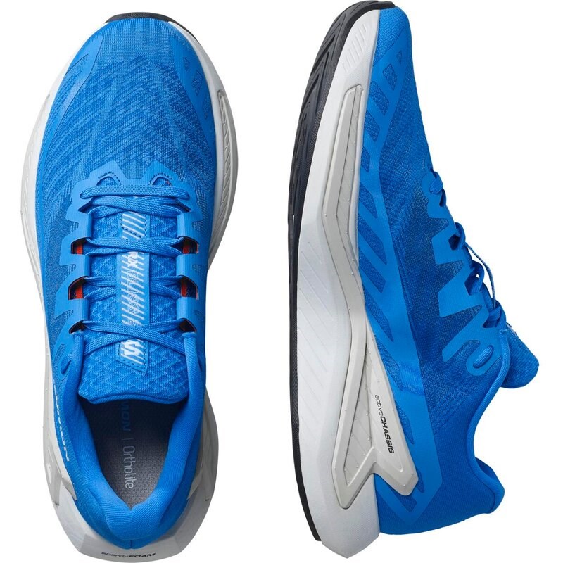 Neu Eingetroffen Salomon Herren Laufschuhe SHOES DRX BLISS 2 French - Französischblau/Weiß/Kirschtomate