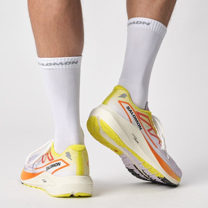 Neu Eingetroffen Salomon Herren Laufschuhe SHOES AERO VOLT 2 - Sulphur Spring/Orchid Petal/Vanilla