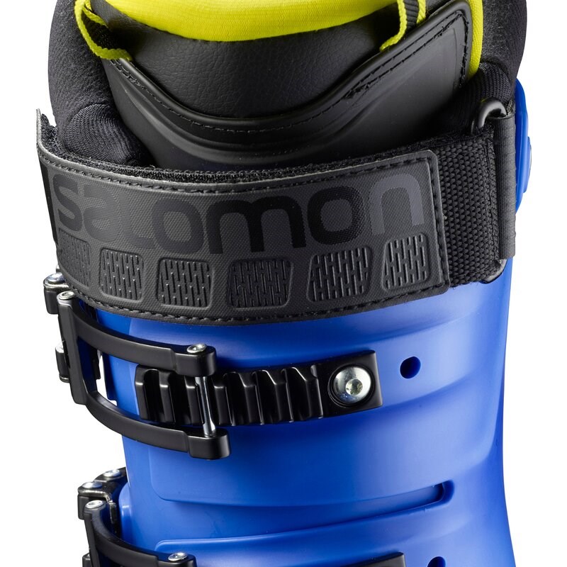 Neu Eingetroffen Salomon Kinder Skischuhe - Rennblau/Säuregrün/SCHWARZ