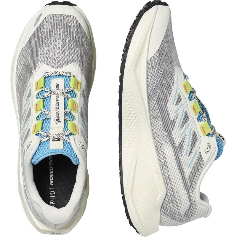 Neu Eingetroffen Salomon Herren Laufschuhe SHOES AERO BLAZE 3 GRVL - Vanilleeis/Ojos del Salar/Schwarz