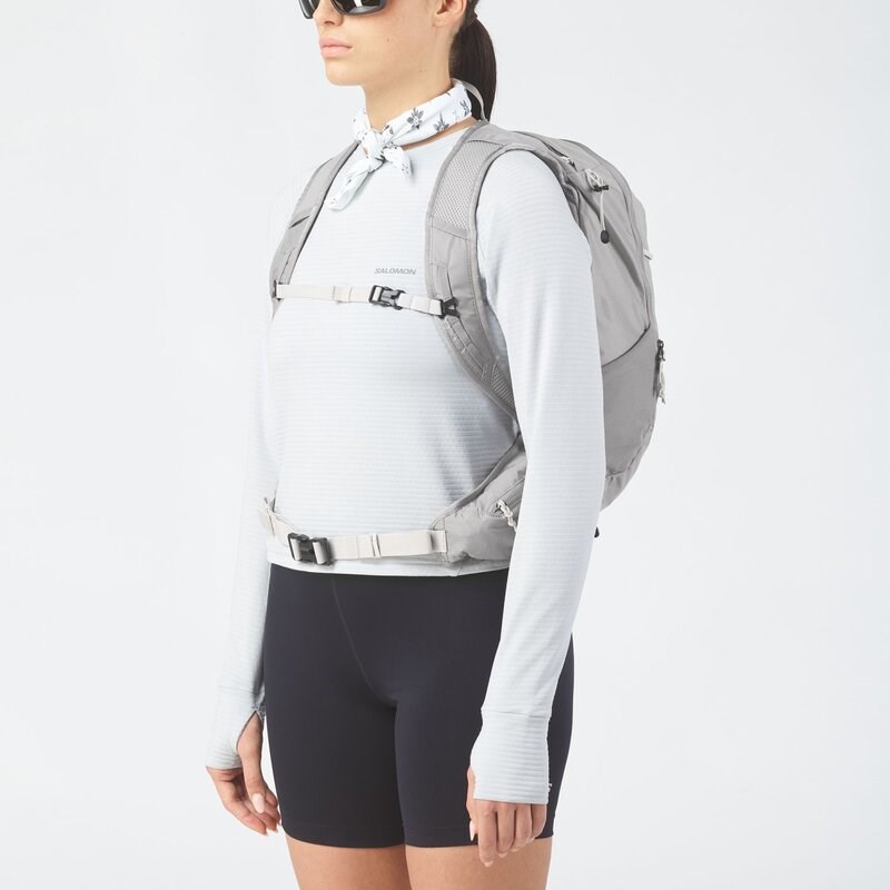 Neu Eingetroffen Salomon Kleintasche TRAILBLAZER - Wolkenbruch / Paloma / Silberwolke