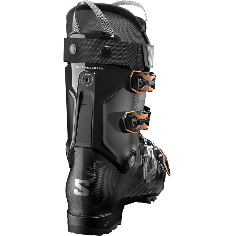 Neu Eingetroffen Salomon Herren Ski-Schuhe ALP. BOOTS - Schwarz/Dunkelgrau Metallic/Orange Tiger