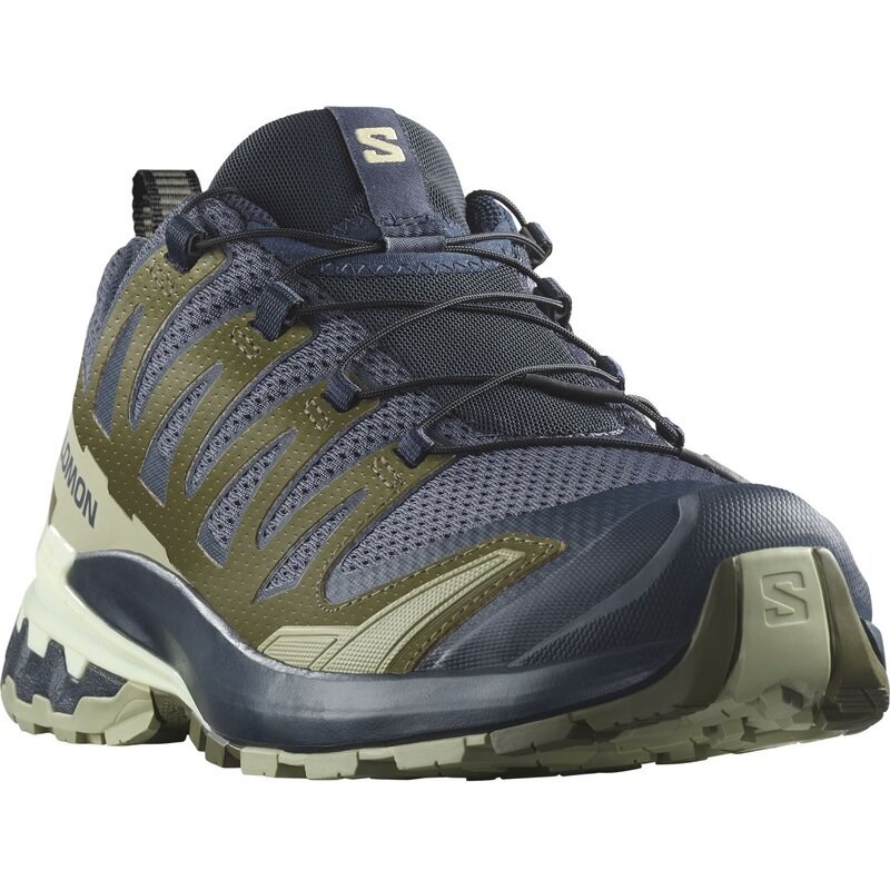 Neu Eingetroffen Salomon Herren Trailrunningschuhe SHOES XA PRO 3D V9 - Tusche/Olivennacht/Aloe Wash