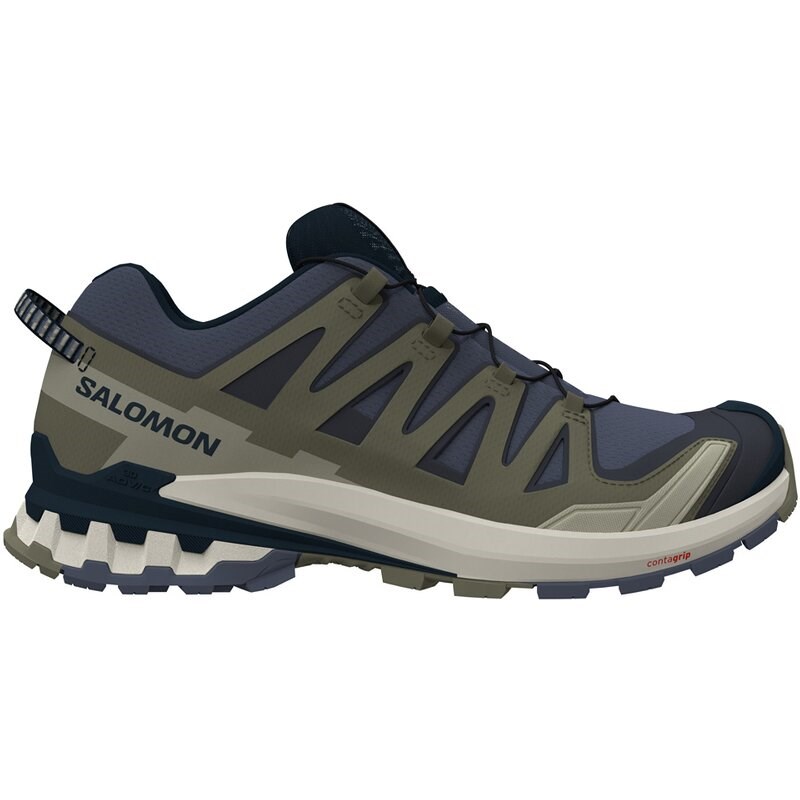 Neu Eingetroffen Salomon Herren Trailrunningschuhe SHOES XA PRO 3D V9 - Tusche/Olivennacht/Aloe Wash