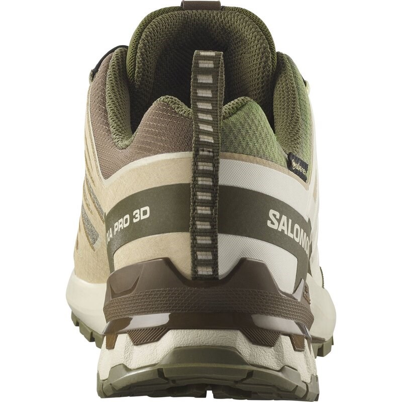Neu Eingetroffen Salomon Herren Trailrunningschuhe SHOES XA PRO 3D V9 GTX - Tiefes Flechtengrün/Safari/Dunkle Erde