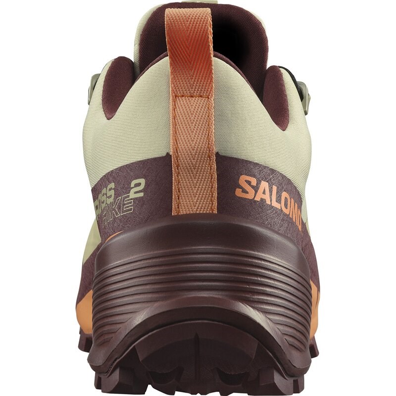 Neu Eingetroffen Salomon Damen Multifunktionsschuhe SHOES CROSS HIKE GTX 2 W - Luzerne/Cantaloupe/Bitterschokolade