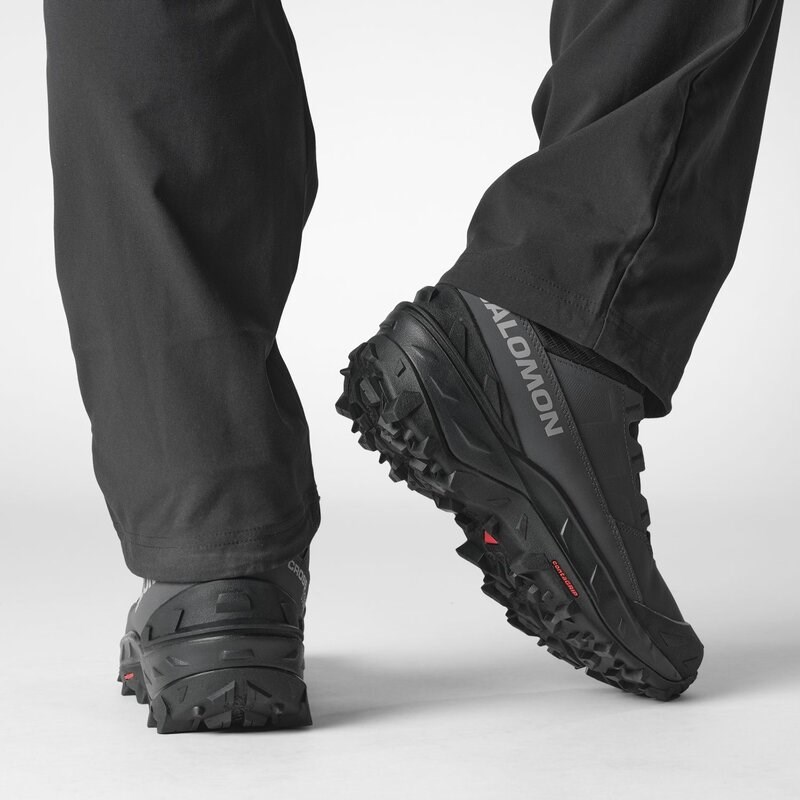 Neu Eingetroffen Salomon Herren Stiefel SHOES CROSSTRAK POWDER WP - Asphalt/Schwarz/Haifischhaut