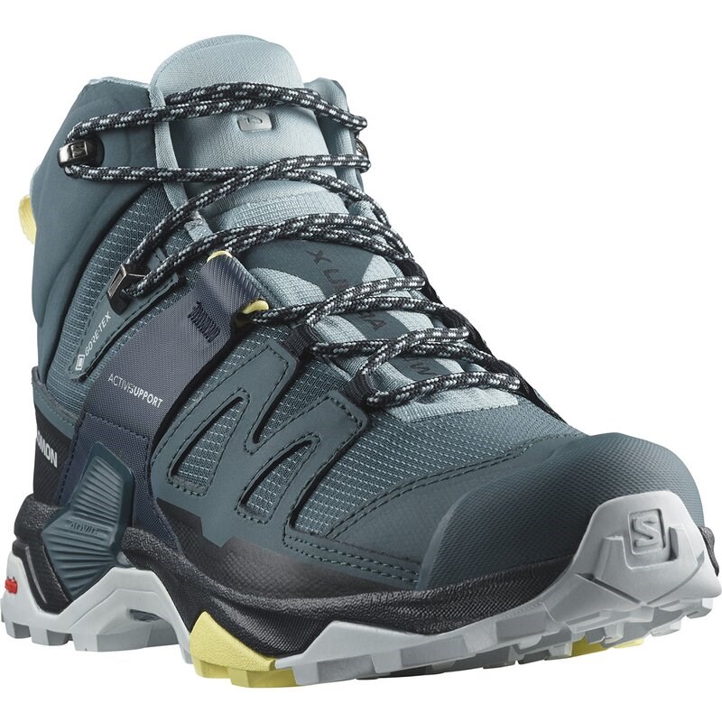 Neu Eingetroffen Salomon Damen Multifunktionsstiefel SHOES X ULTRA 4 MID GTX W - Sternengucker/Carbon/Steinblau