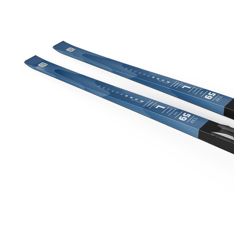 Neu Eingetroffen Salomon Langlauf Ski ESCAPE SNOW59 POSI PM PLK - Prozessblau/Schwarz