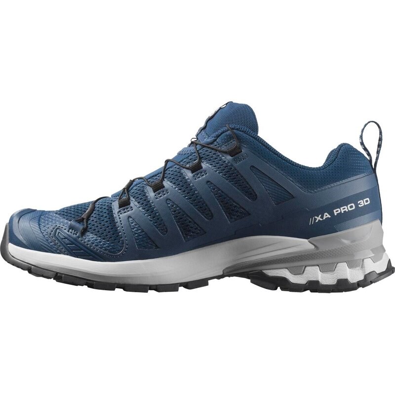 Neu Eingetroffen Salomon Herren Trailrunningschuhe SHOES XA PRO 3D V9 - Poseidon/Eiszapfen/Legierung