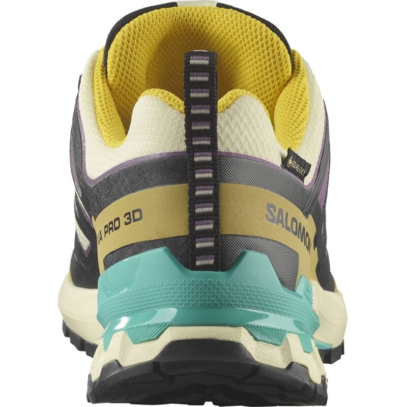 Neu Eingetroffen Salomon Damen Trailrunningschuhe SHOES XA PRO 3D V9 GTX W - Transparentes Gelb/Schwarz/Wasserfall