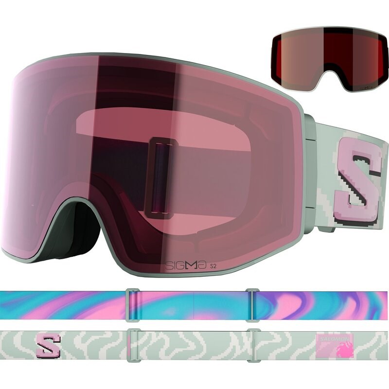 Neu Eingetroffen Salomon Herren Brille GOGGLES SENTRY PRIME SIGMA - Eisberggrün