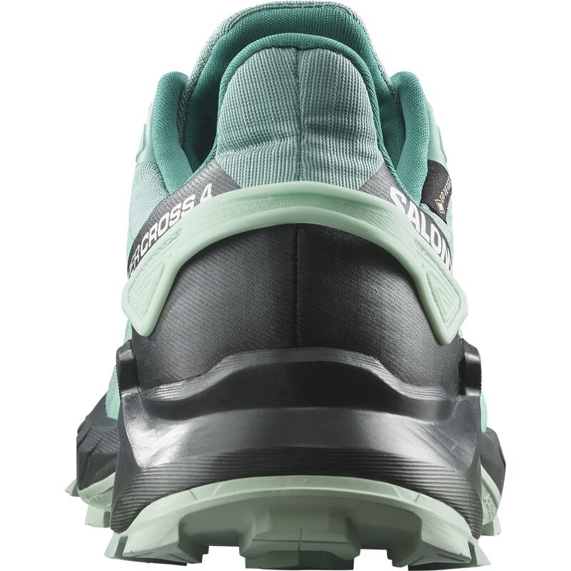 Neu Eingetroffen Salomon Damen Trailrunningschuhe SHOES SUPERCROSS 4 GTX W - Staubtürkis/Tinte/Blauer Dunst