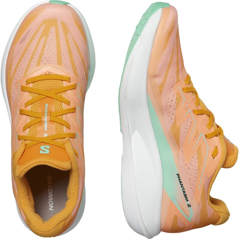 Neu Eingetroffen Salomon Damen Laufschuhe SHOES PHANTASM 2 W - Cantaloupe/Weiß/Zinnie