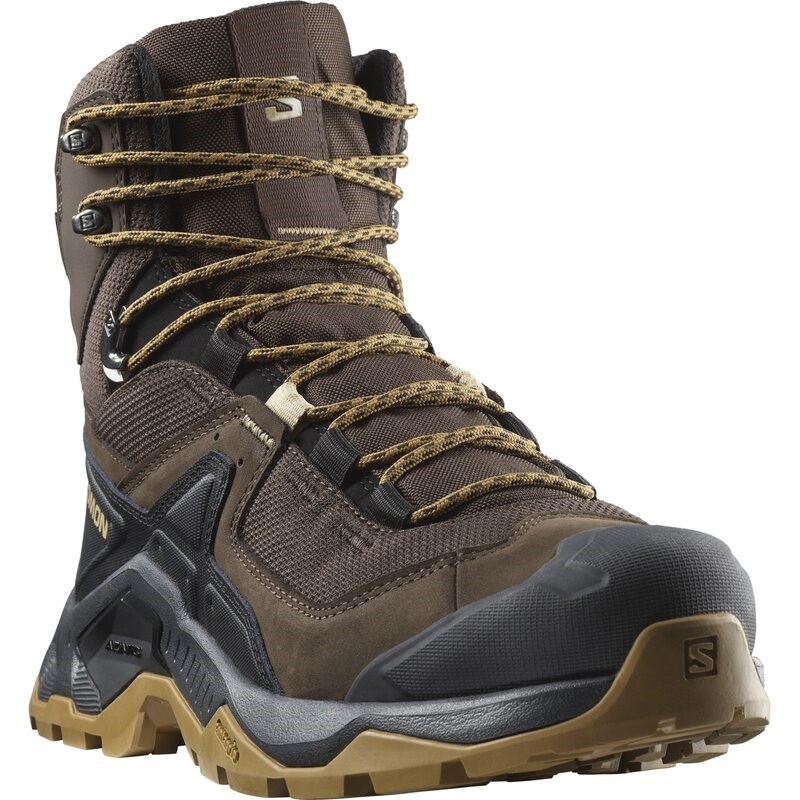 Neu Eingetroffen Salomon Herren Trekkingstiefel SHOES QUEST ELEMENT GTX - Delicioso/Schwarz/Mattgold