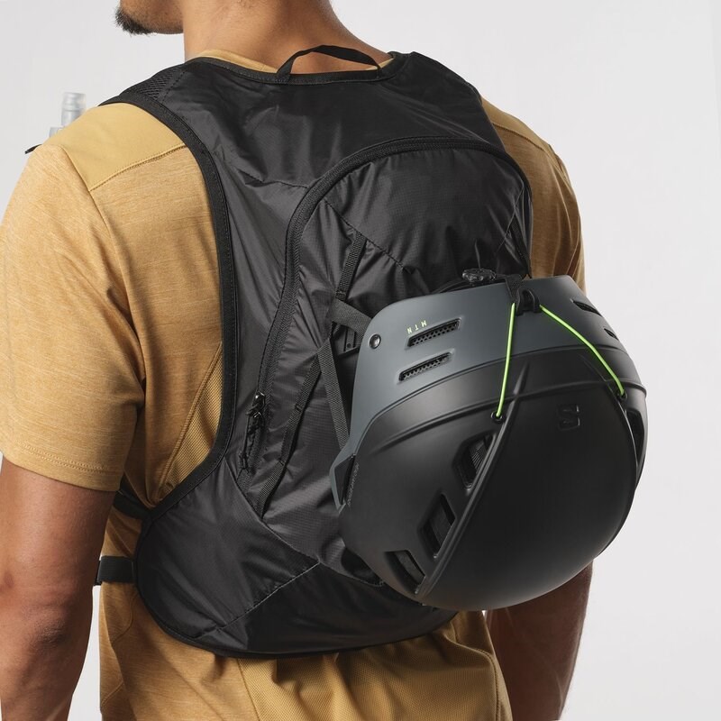 Neu Eingetroffen Salomon Rucksack CROSS 12 - SCHWARZ