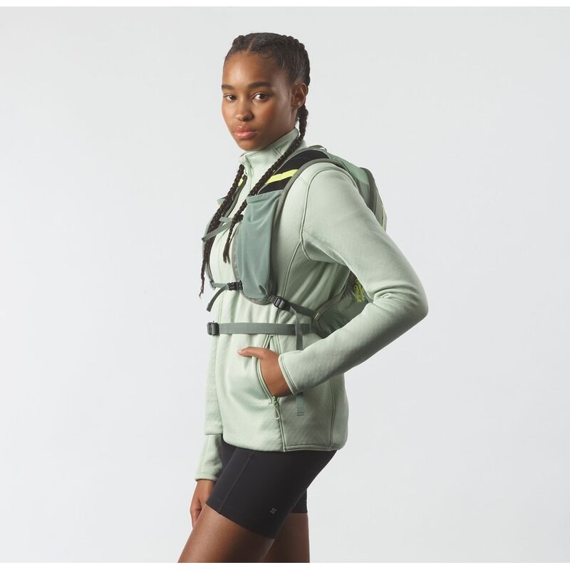 Neu Eingetroffen Salomon Rucksack CROSS 8 GREEN - GRÜNES MILIEU / AGAVENGRÜN / Scharfes Grün