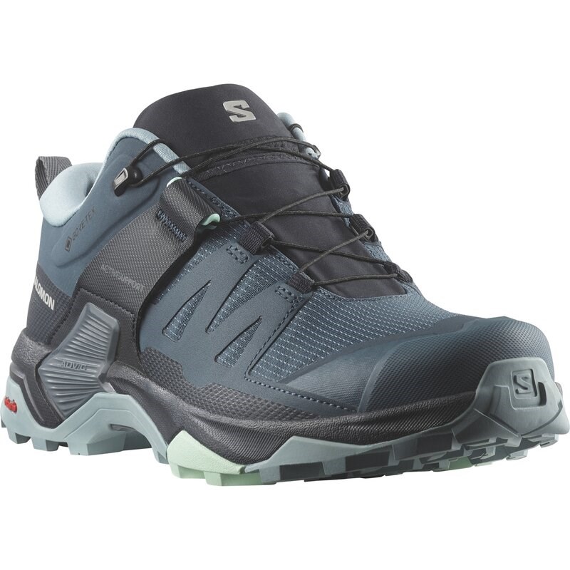 Neu Eingetroffen Salomon Damen Multifunktionsschuhe SHOES X ULTRA 4 GTX W - Stargazer/Carbon/Stone Blue
