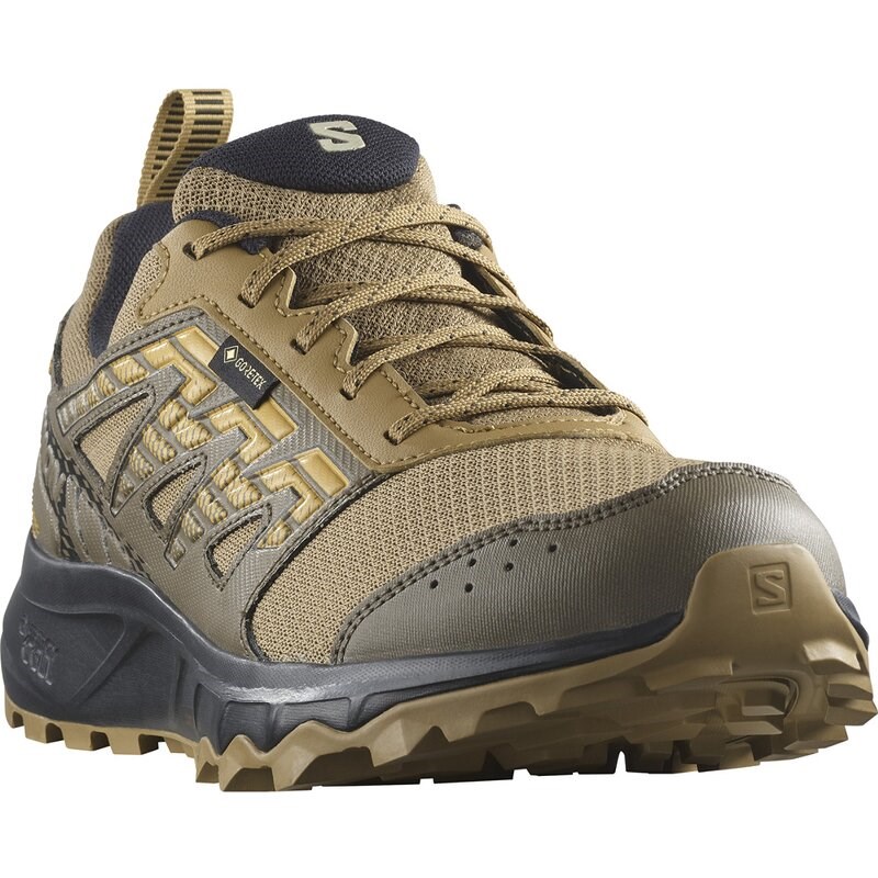 Neu Eingetroffen Salomon Herren Trailrunningschuhe SHOES WANDER GTX - Antikbronze/Kantine/Südliches Moos