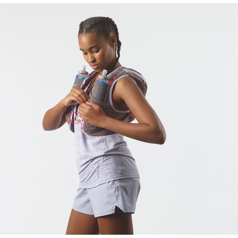 Neu Eingetroffen Salomon Rucksack ADV SKIN 12 WOMEN SET Nine - Neun Eisen/EXCALIBUR/COSMIC SKY