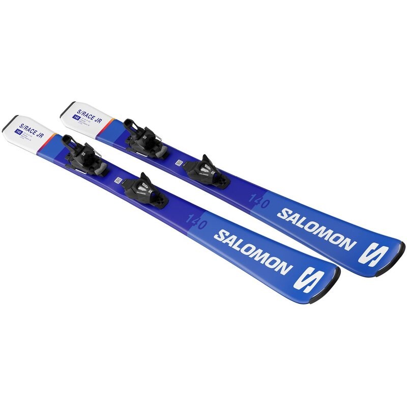 Neu Eingetroffen Salomon Kinder All-Mountain Ski L - Rennblau/Weiß