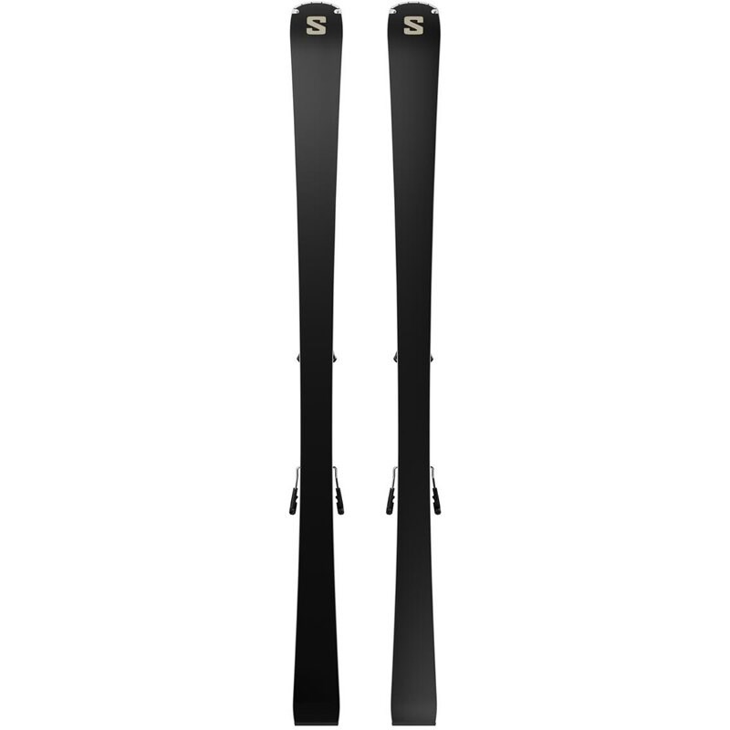 Neu Eingetroffen Salomon Damen All-Mountain Ski E - Light Bronze Metallic/Black