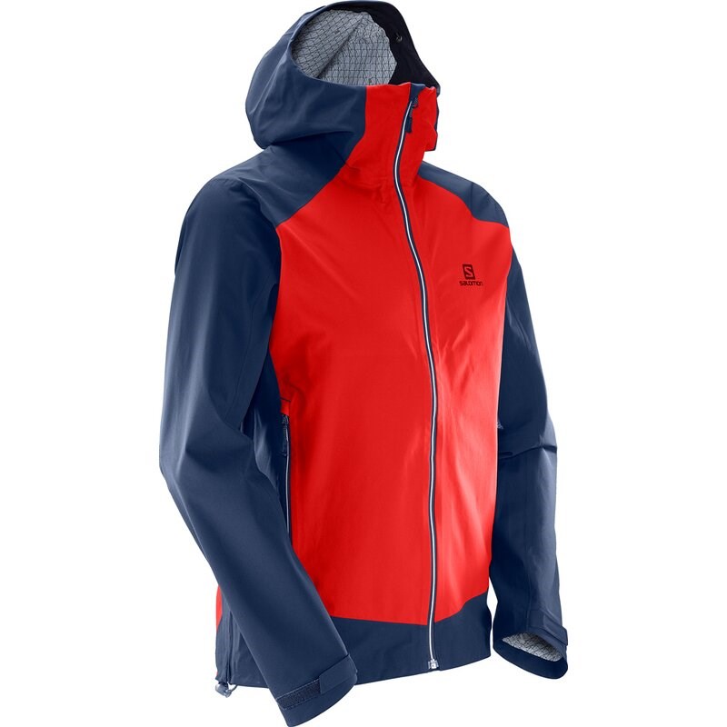 Neu Eingetroffen Salomon Herren Funktionsjacke La Cote STRETCH 2.5L - Matador