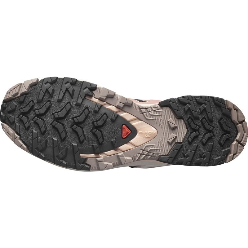 Neu Eingetroffen Salomon Damen Trailrunningschuhe SHOES XA PRO 3D V9 W - Schwarz/Wurzelholz/Mahagonirose