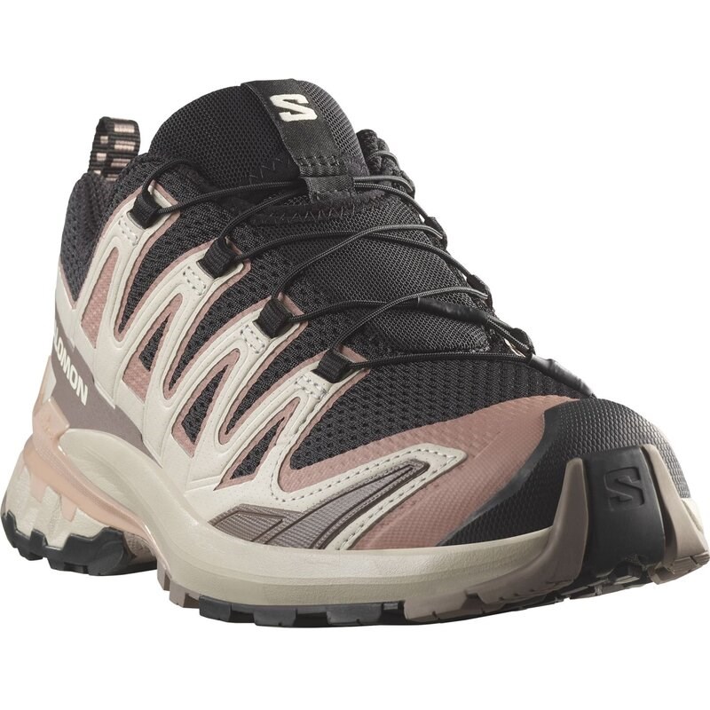 Neu Eingetroffen Salomon Damen Trailrunningschuhe SHOES XA PRO 3D V9 W - Schwarz/Wurzelholz/Mahagonirose