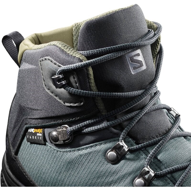Neu Eingetroffen Salomon Herren Trekkingschuhe "OUTback 500 - Ebenholz/Schwarz/Traubenblatt