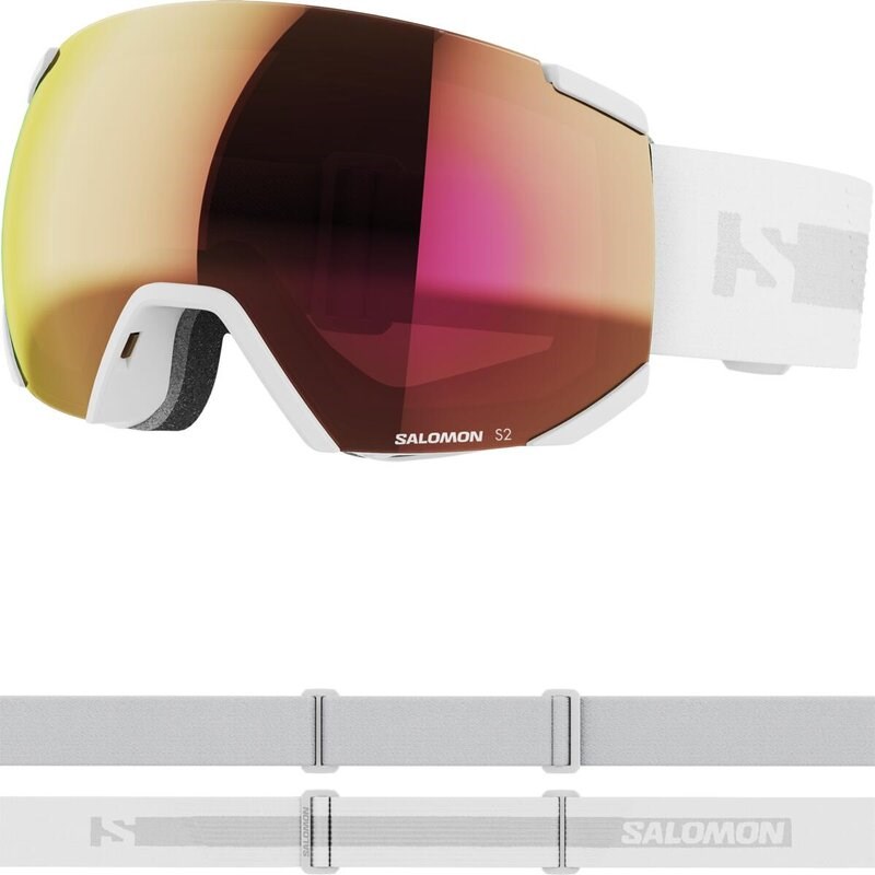Neu Eingetroffen Salomon Herren Brille GOGGLES RADIUM ML - Weiß