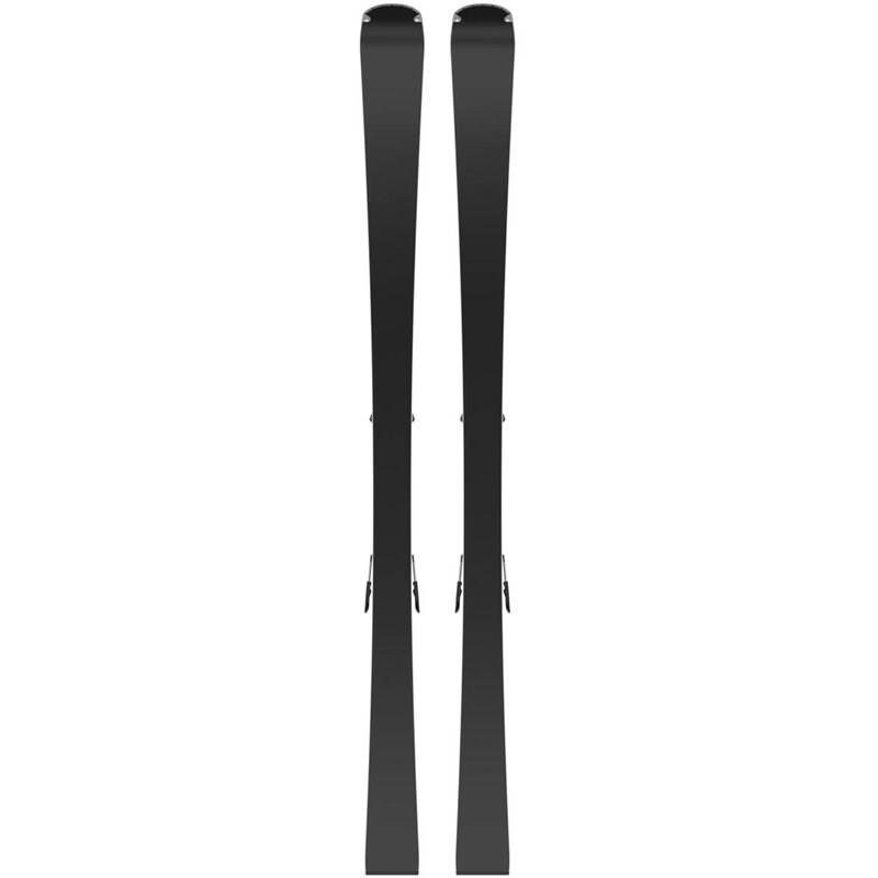 Neu Eingetroffen Salomon Damen All-Mountain Ski E - Schwarz/Säuregrün/Dunkelviolett