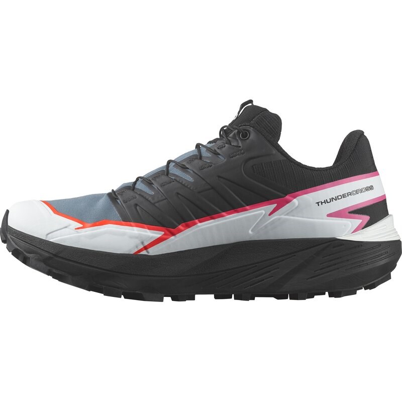 Neu Eingetroffen Salomon Damen Laufschuhe SHOES THUNDERCROSS W - Schwarz/Beringmeer/Rosa Glanz