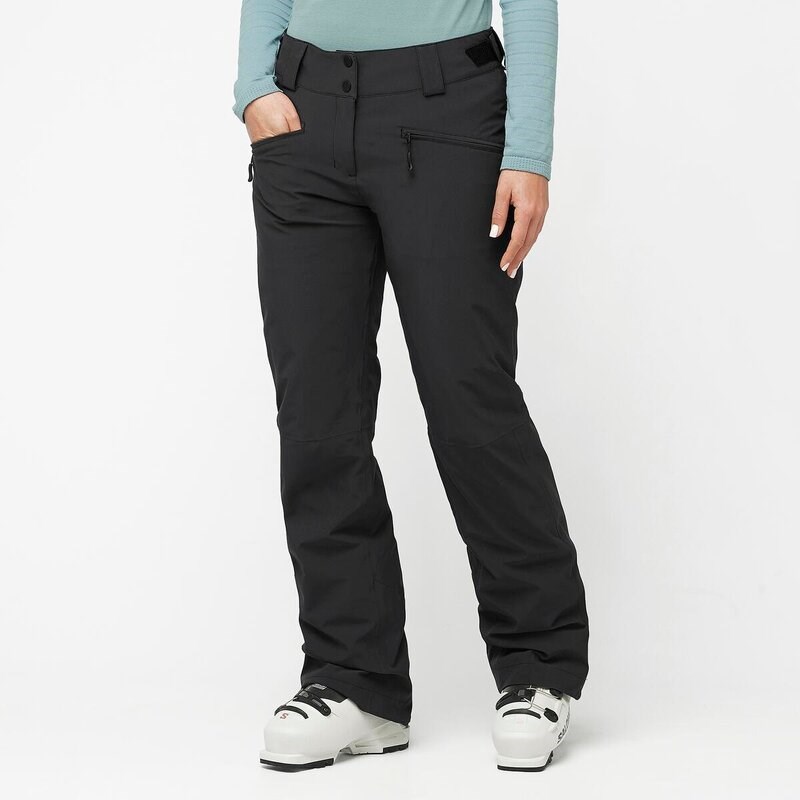 Neu Eingetroffen Salomon Damen Hose EDGE PANT W DEEP - TIEFSCHWARZ