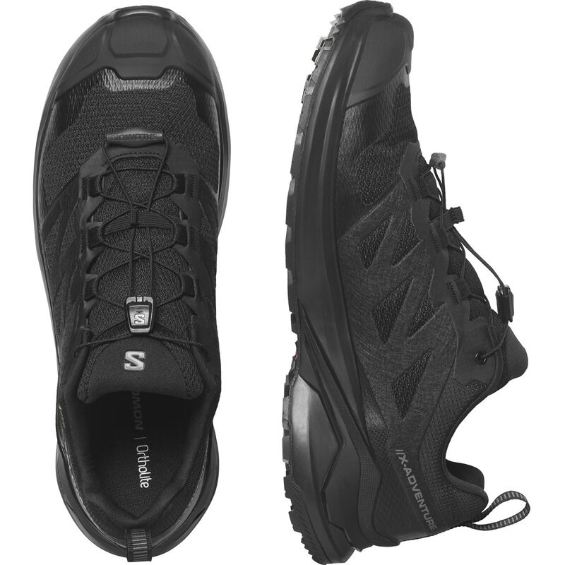 Neu Eingetroffen Salomon Herren Trailrunningschuhe SHOES X-ADVENTURE GTX - Schwarz/Schwarz/Schwarz