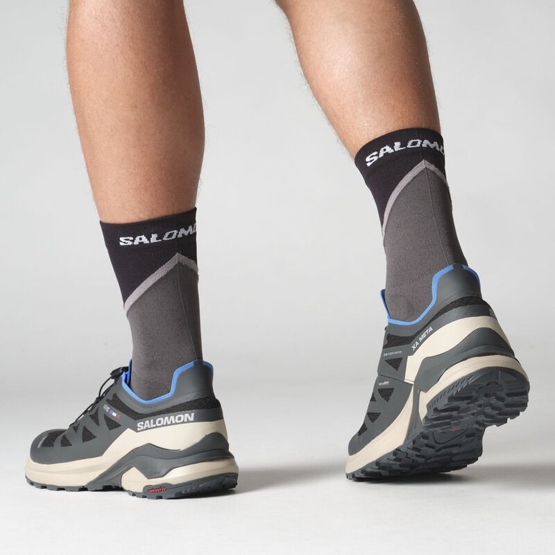 Neu Eingetroffen Salomon Herren Trailrunningschuhe SHOES XA META GORE-TEX MIF - Schwarz/Oxford Tan/Französischblau