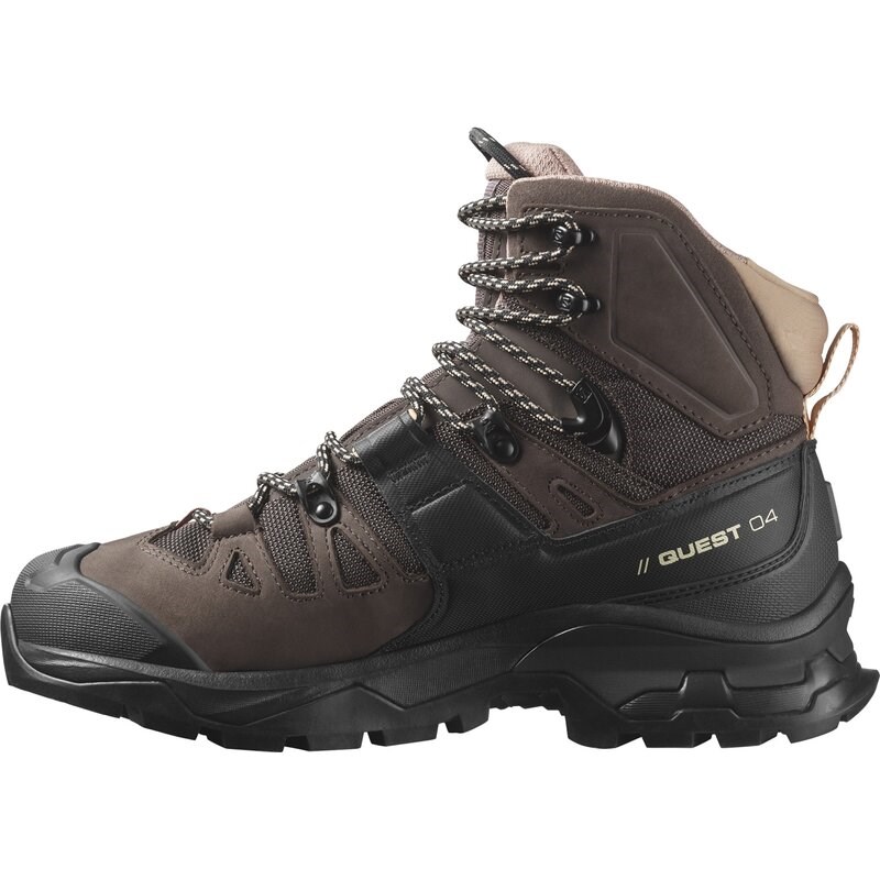 Neu Eingetroffen Salomon Damen Trekkingstiefel SHOES QUEST 4 GTX W - Einkaufstasche/Schwarz/Kork